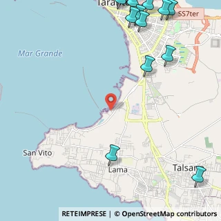 Mappa Via Capodoglio, 74122 Taranto TA, Italia (3.73538)
