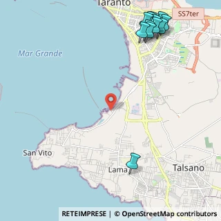 Mappa Via Capodoglio, 74122 Taranto TA, Italia (3.42333)