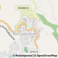 Hartă Roccadaspide