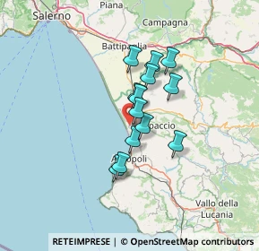 Mappa Via Principe di Piemonte, 84047 Capaccio SA, Italia (9.83769)