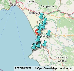 Mappa Via Principe di Piemonte, 84047 Capaccio SA, Italia (9.63769)