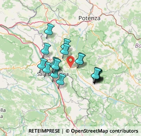 Mappa C.da Manca Cozzaro, 85052 Marsico Nuovo PZ, Italia (11.05737)