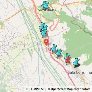 Mappa Via Mura Rosse, 84036 Sala Consilina SA, Italia (2.3715)