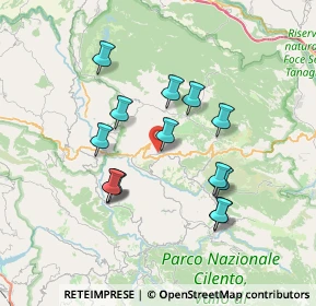 Mappa Parco Nazionale del Cilento, 84020 Bellosguardo SA, Italia (6.98143)