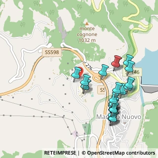 Mappa Via Fontanelle, 85052 Marsico nuovo PZ, Italia (0.592)