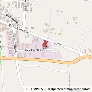 Mappa Sede Legale - Via Per Torricella, 74022 Fragagnano, Taranto (Puglia)