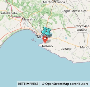 Mappa Via Unità d'Italia, 74121 Taranto TA, Italia (35.39545)
