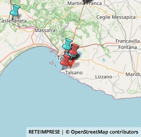 Mappa Via Unità d'Italia, 74121 Taranto TA, Italia (21.99706)