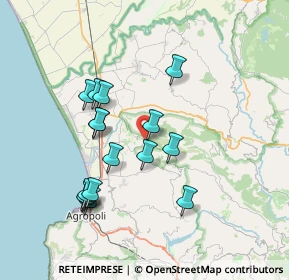 Mappa Corso Costabile Carducci, 84047 Capaccio SA, Italia (7.43688)