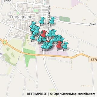 Mappa Via per Torricella, 74022 Fragagnano TA, Italia (0.3037)