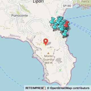 Mappa San Bartolo al Monte, 98055 Lipari ME, Italia (1.1165)
