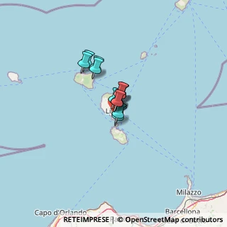 Mappa Contrada Mendolita, 98055 Lipari ME, Italia (6.32846)