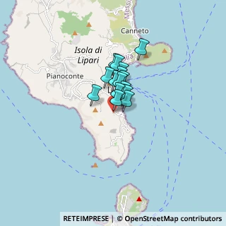 Mappa Contrada Mendolita, 98055 Lipari ME, Italia (0.944)
