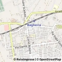地図 Bagheria