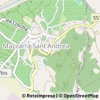 Map Mazzarrà Sant'Andrea