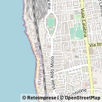 地図 Reggio di Calabria