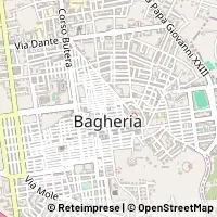 地図 Bagheria