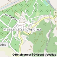 Karte Mazzarrà Sant'Andrea