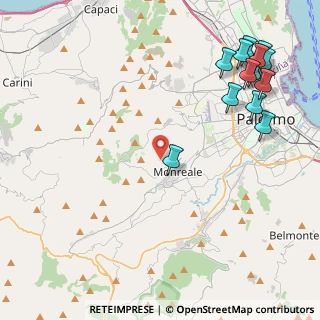 Mappa Strada Vicinale Caputello, 90046 Monreale PA, Italia (6.31769)