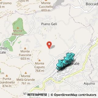 Mappa Strada Vicinale Caputello, 90046 Monreale PA, Italia (1.184)