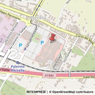 Mappa Via Filippo Pecoraino, 90100, 90124 Palermo, Palermo (Sicilia)