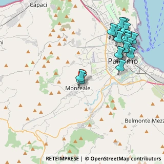 Mappa Via Umberto I, 90046 Monreale PA, Italia (5.47778)