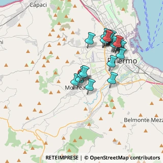 Mappa Via Umberto I, 90046 Monreale PA, Italia (3.7675)