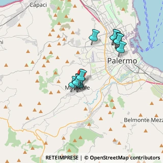 Mappa Via Umberto I, 90046 Monreale PA, Italia (3.47077)