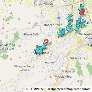 Mappa Via Umberto I, 90046 Monreale PA, Italia (2.88125)