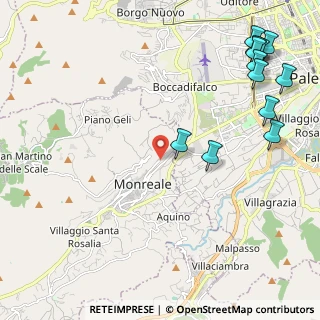 Mappa Via Umberto I, 90046 Monreale PA, Italia (3.30667)