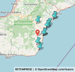 Mappa 89030 Caraffa del Bianco RC, Italia (11.44182)