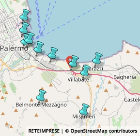 Mappa Via Pietro Tagliavia, 90121 Palermo PA, Italia (4.77182)