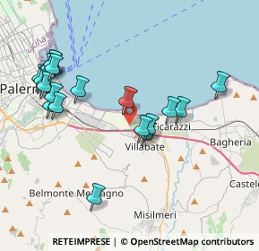 Mappa Via Pietro Tagliavia, 90121 Palermo PA, Italia (4.713)