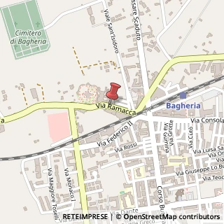 Mappa Via Rammacca,  48, 90011 Bagheria, Palermo (Sicilia)