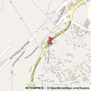Mappa Circonvallazione Di Monreale, 540, 90131 Menfi, Agrigento (Sicilia)