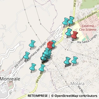 Mappa Via Circonvallazione di Monreale km 0, 90046 Palermo PA, Italia (0.47269)