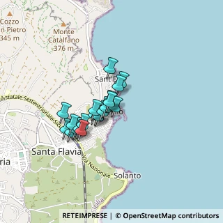 Mappa Via Lo Re, 90017 Santa Flavia PA, Italia (0.639)