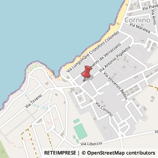 Mappa Via A. Pigafetta, 91015 Cornino TP, Italia, 91015 Custonaci, Trapani (Sicilia)