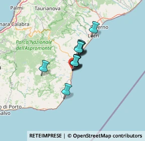 Mappa Via Vittoria, 89032 Bianco RC, Italia (6.98333)