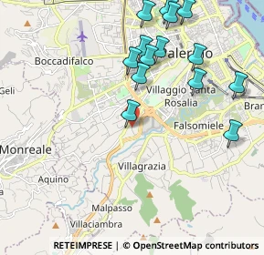 Mappa Palermo, 90129 Palermo PA, Italia (2.48214)