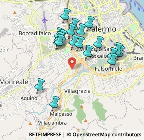 Mappa Palermo, 90129 Palermo PA, Italia (1.983)