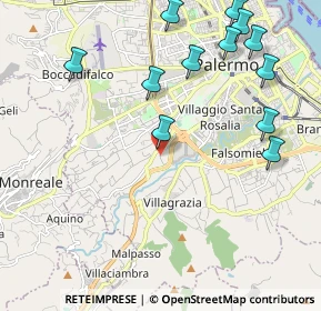 Mappa Palermo, 90129 Palermo PA, Italia (2.7825)