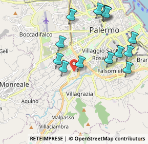 Mappa Palermo, 90129 Palermo PA, Italia (2.43643)