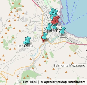 Mappa Palermo, 90129 Palermo PA, Italia (3.47818)