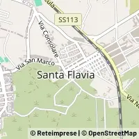 Mapa Santa Flavia
