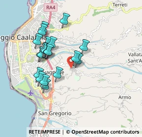 Mappa Via Asprea, 89131 Reggio di Calabria RC, Italia (1.833)