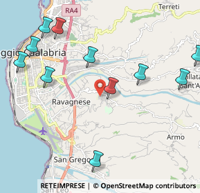 Mappa Via Asprea, 89131 Reggio di Calabria RC, Italia (2.80727)