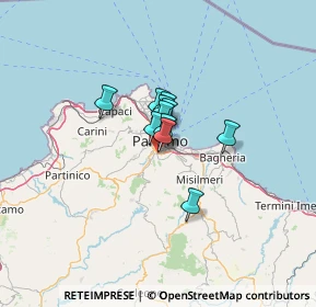 Mappa Via Barone della Scala, 90126 Palermo PA, Italia (6.87)