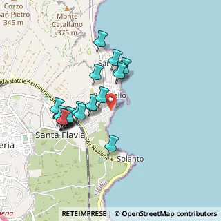Mappa Via Camillo Benso Conte di Cavour, 90017 Santa Flavia PA, Italia (0.891)