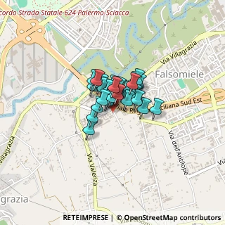 Mappa Via S. Bernardo da Corleone, 90126 Palermo PA, Italia (0.21071)